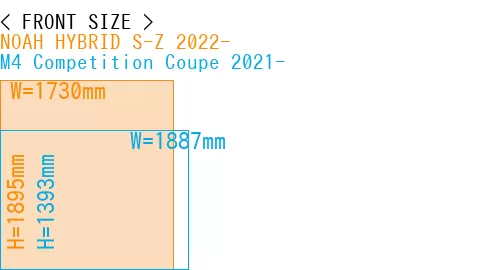 #NOAH HYBRID S-Z 2022- + M4 Competition Coupe 2021-